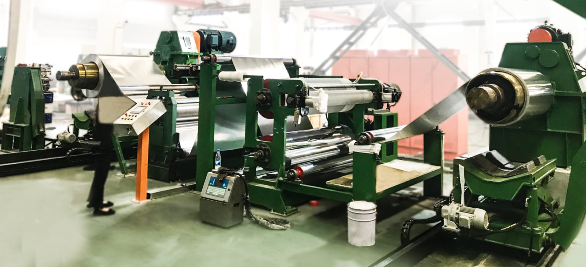 Steel/Aluminum Coil Rewinding Machine